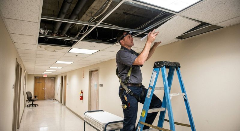 Drop Ceiling Repair in Longmont, CO