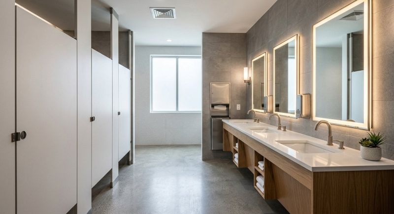 Office Restroom Renovation in Longmont, CO