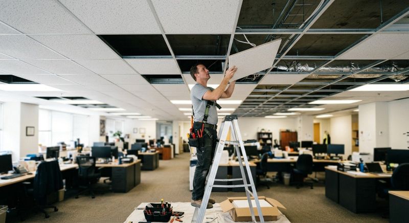 Suspended Ceiling Repair in Arvada, CO