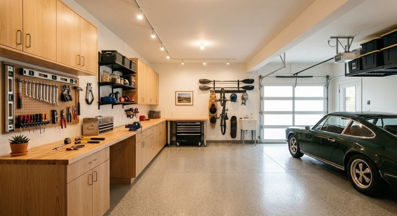 Attached Garage Renovation in Alpharetta, GA