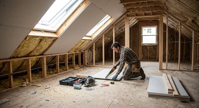 Attic Apartment Installation in Conroe, TX