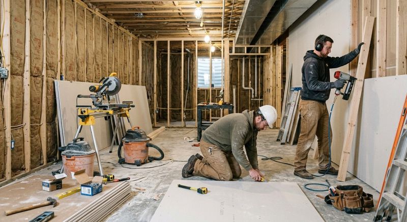 Basement Conversion in Alpharetta, GA
