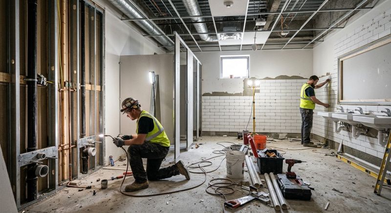 Business Bathroom Remodeling in Denver County, CO