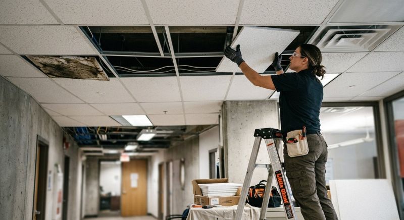 Ceiling Panel Repair in Saint Augustine, FL
