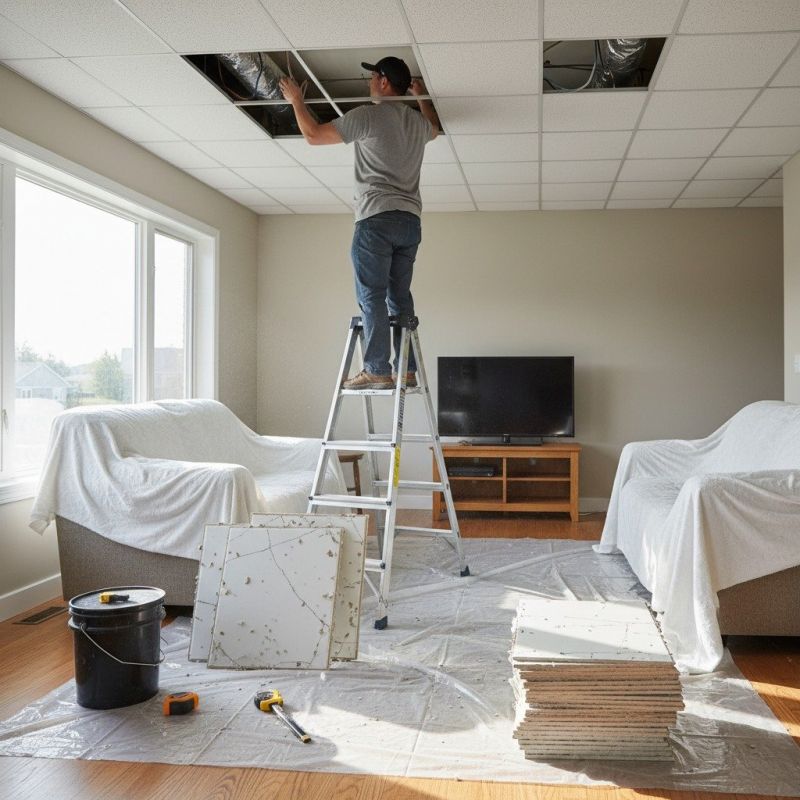Ceiling Panel Repair in Boulder, CO