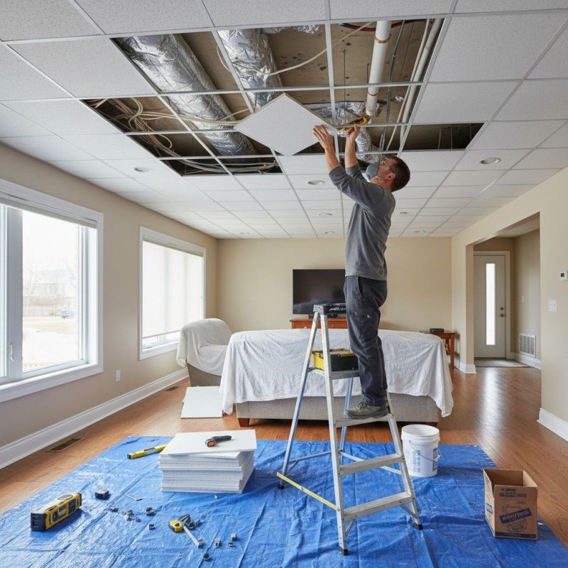 Ceiling Panel Repair in Arvada, CO