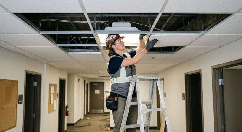 Grid Ceiling Repair in Boulder, CO