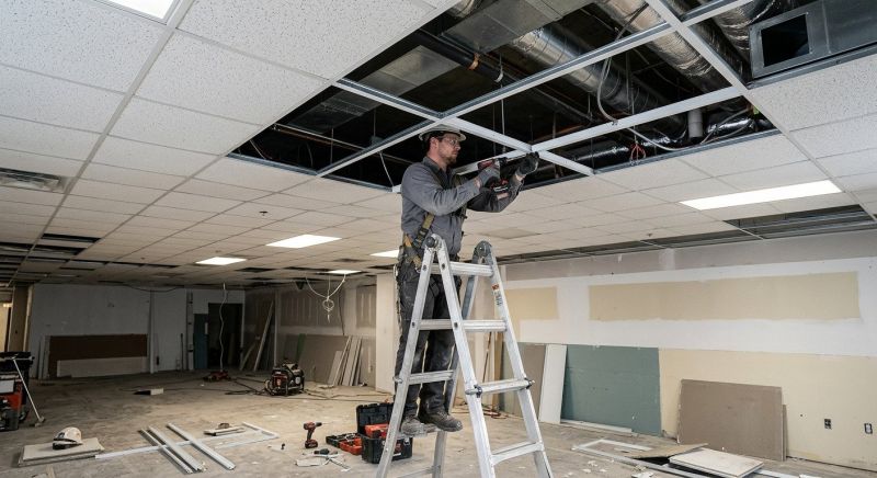 Suspended Ceiling Repair in Boulder, CO