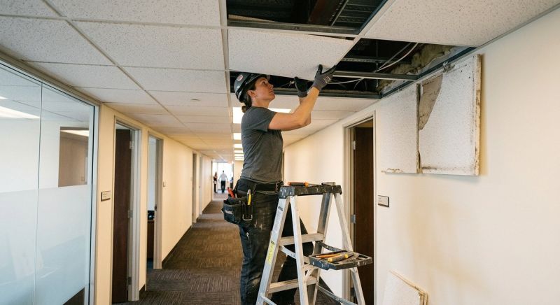 Suspended Ceiling Repair in Saint Augustine, FL